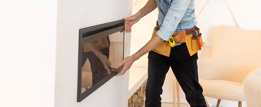 Metal Fireplace Installation in Marion, Illinois