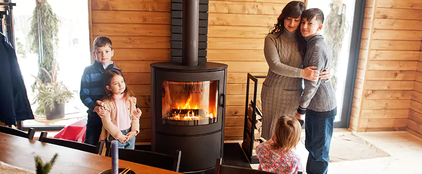Morso Cast Iron Fireplace Insert Installation in Marion, Illinois