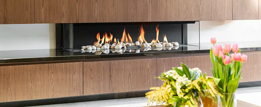 Double-height Fireplace Design Refurbishment in Marion, Illinois